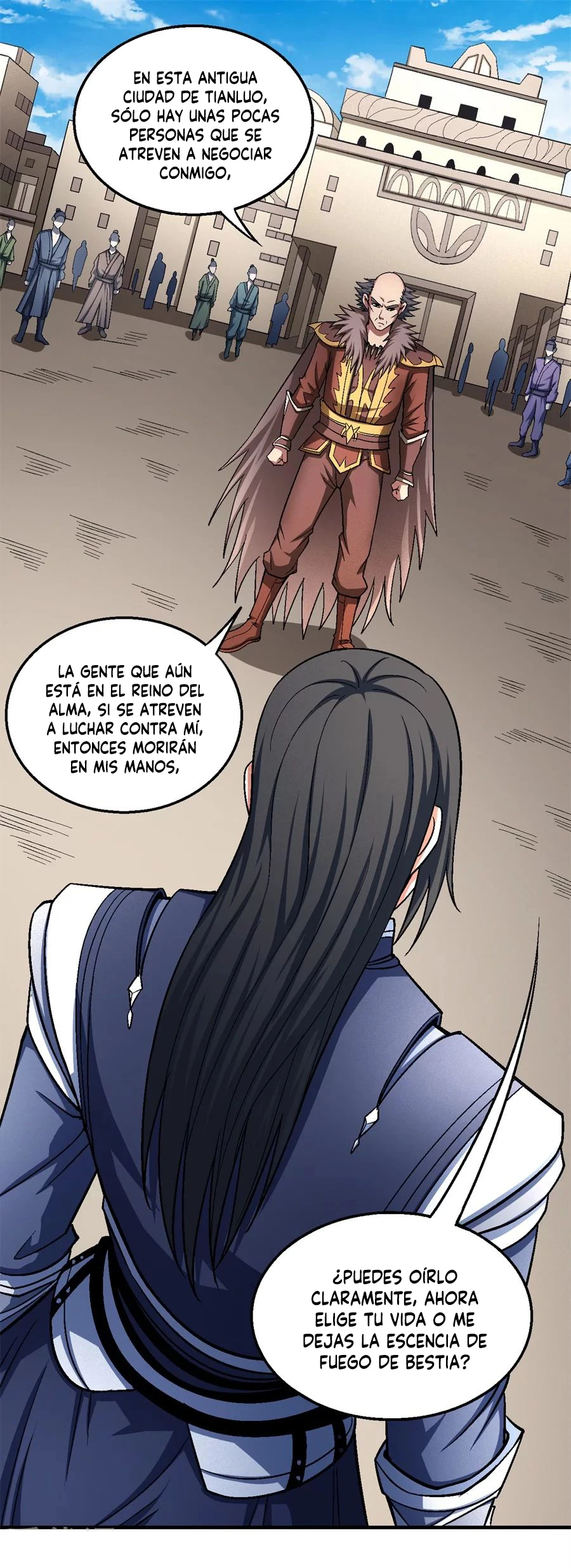 Dios de las artes marciales capítulo 122, página 20