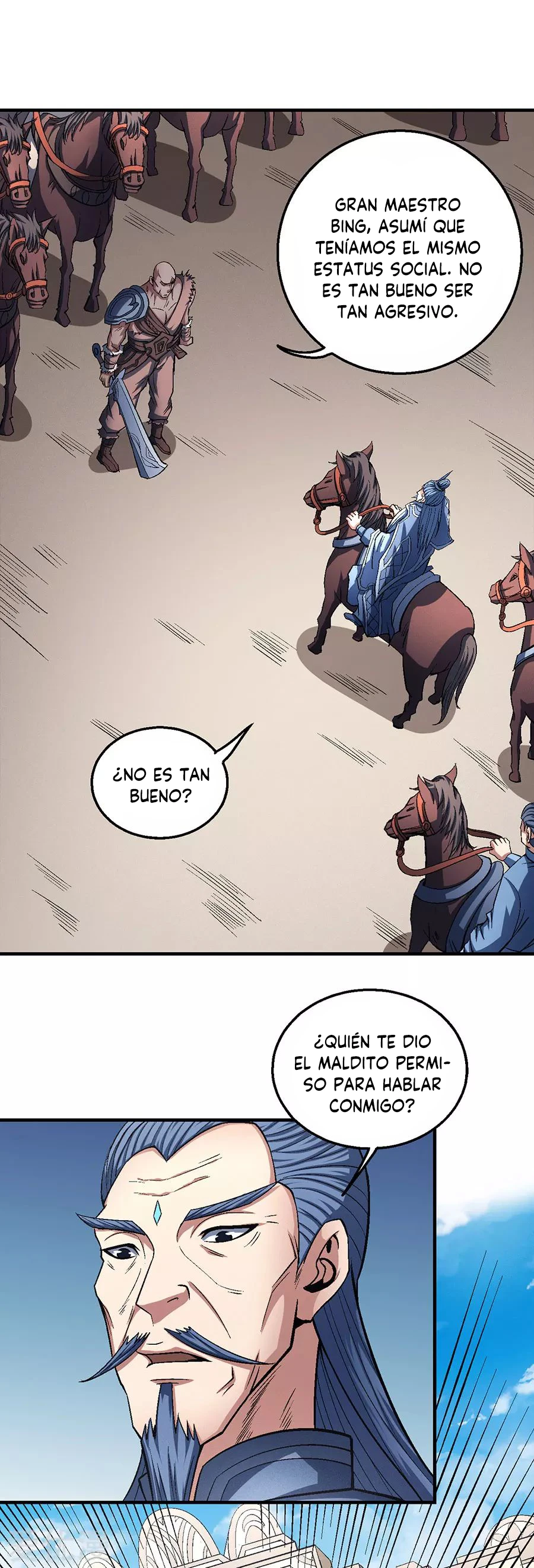 Dios de las artes marciales capítulo 123.3, página 23