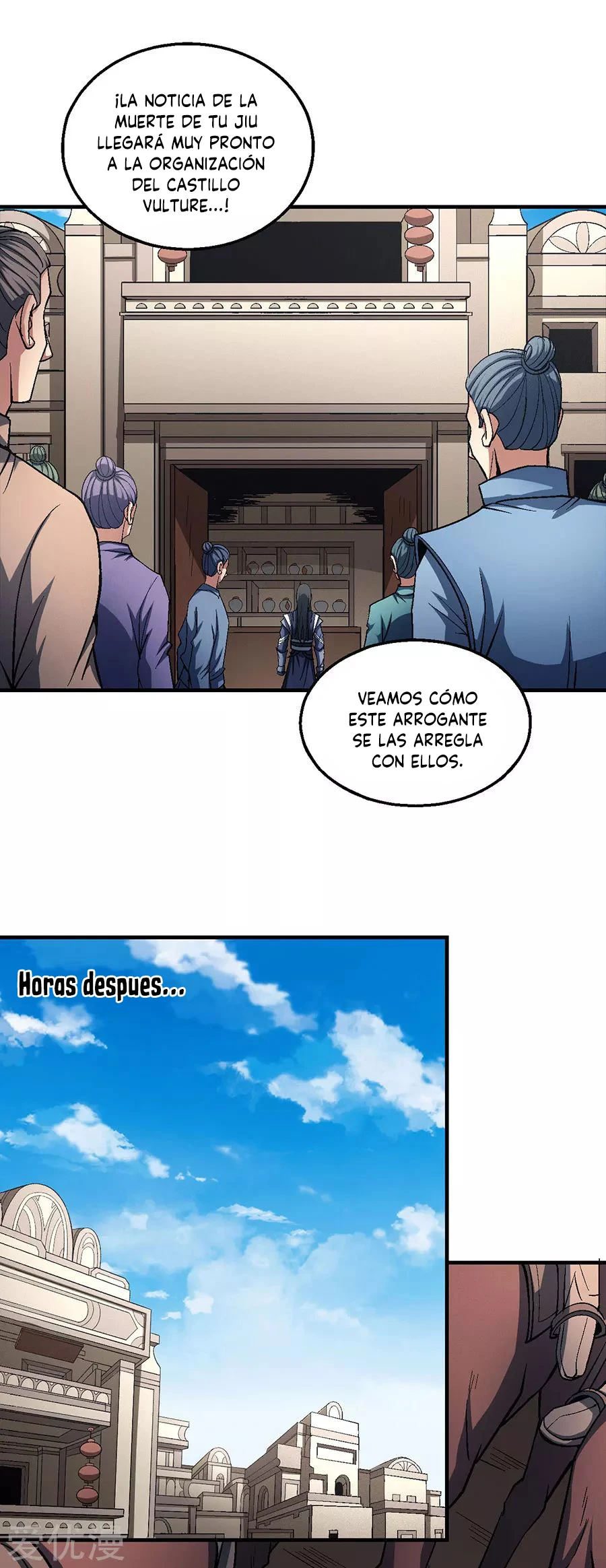 Dios de las artes marciales capítulo 123, página 9