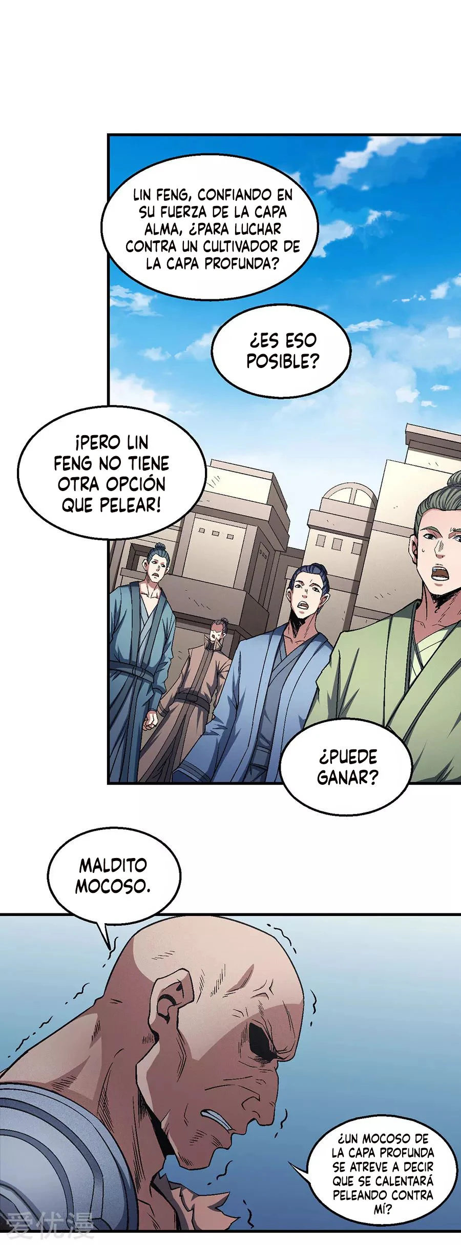 Dios de las artes marciales capítulo 124, página 40
