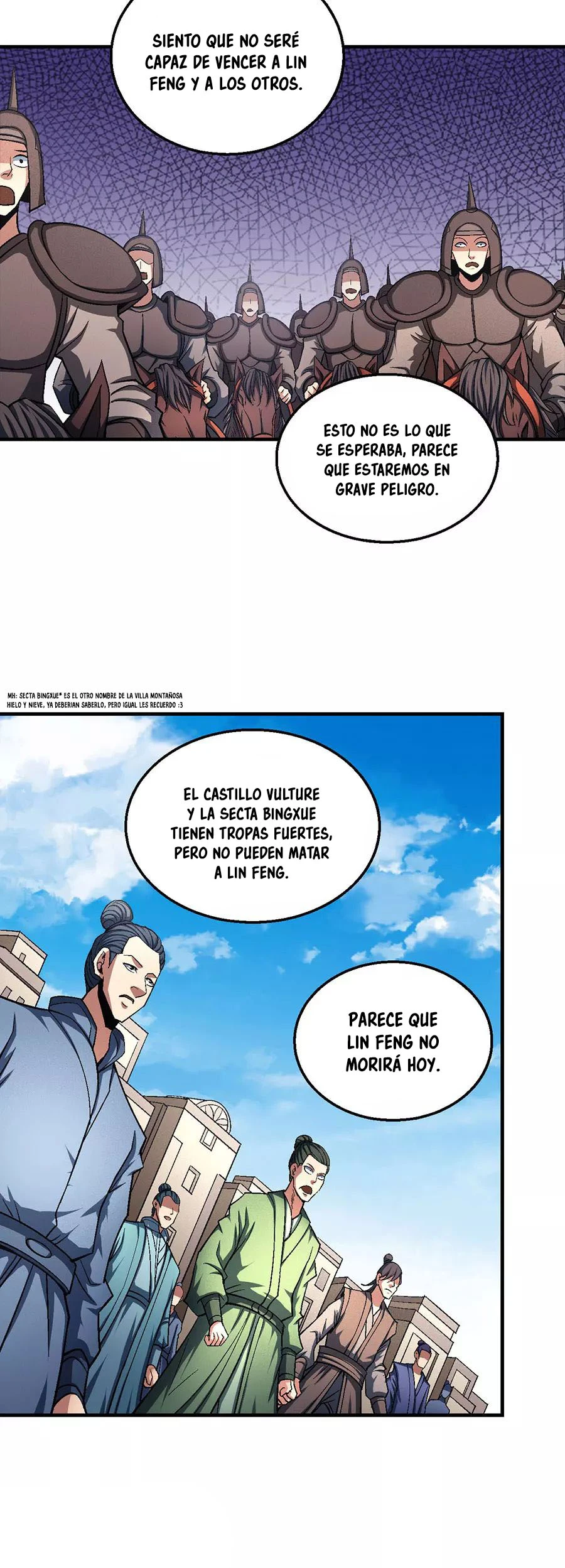Dios de las artes marciales capítulo 125.3, página 7