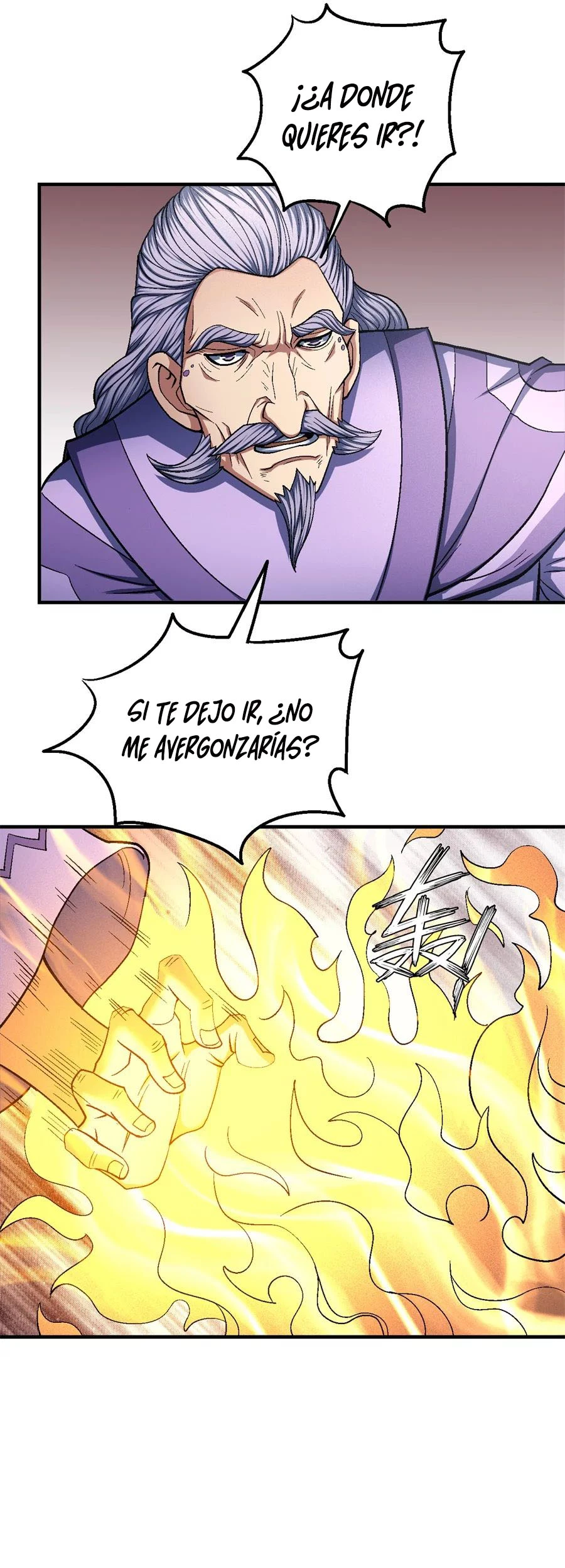 Dios de las artes marciales capítulo 126.3, página 3
