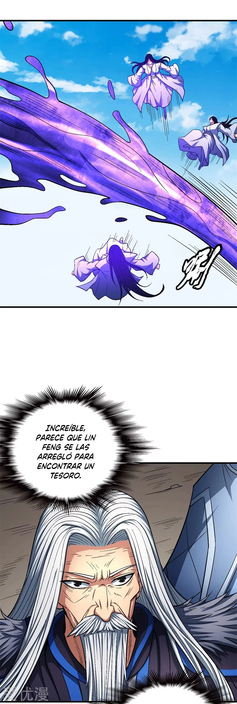 Dios de las artes marciales capítulo 126.3, página 15