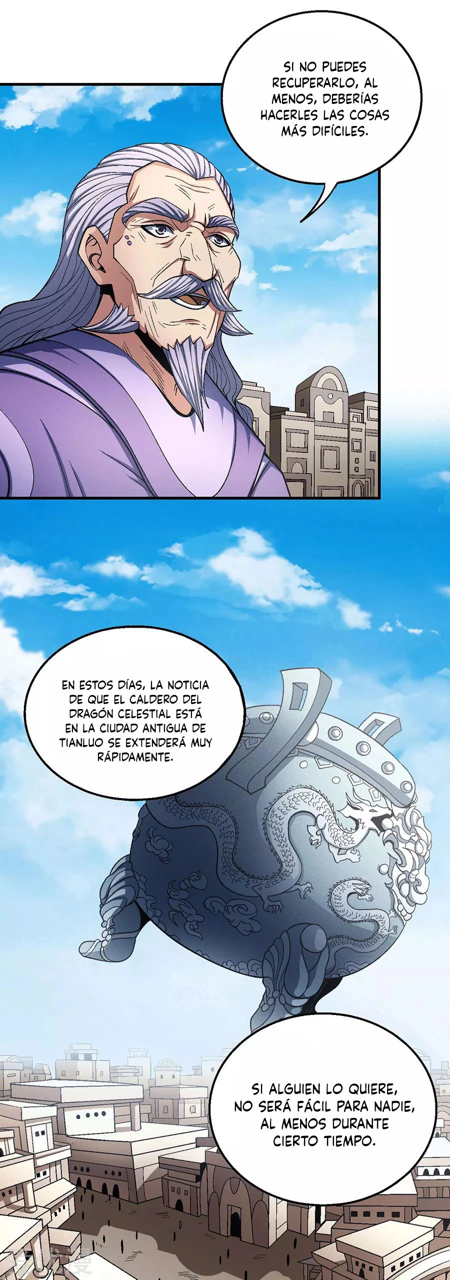Dios de las artes marciales capítulo 127.2, página 12