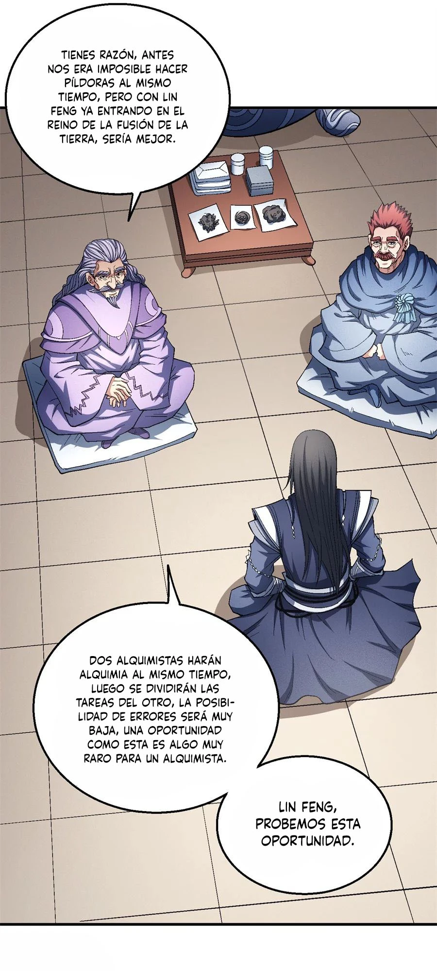 Dios de las artes marciales capítulo 127.3, página 17