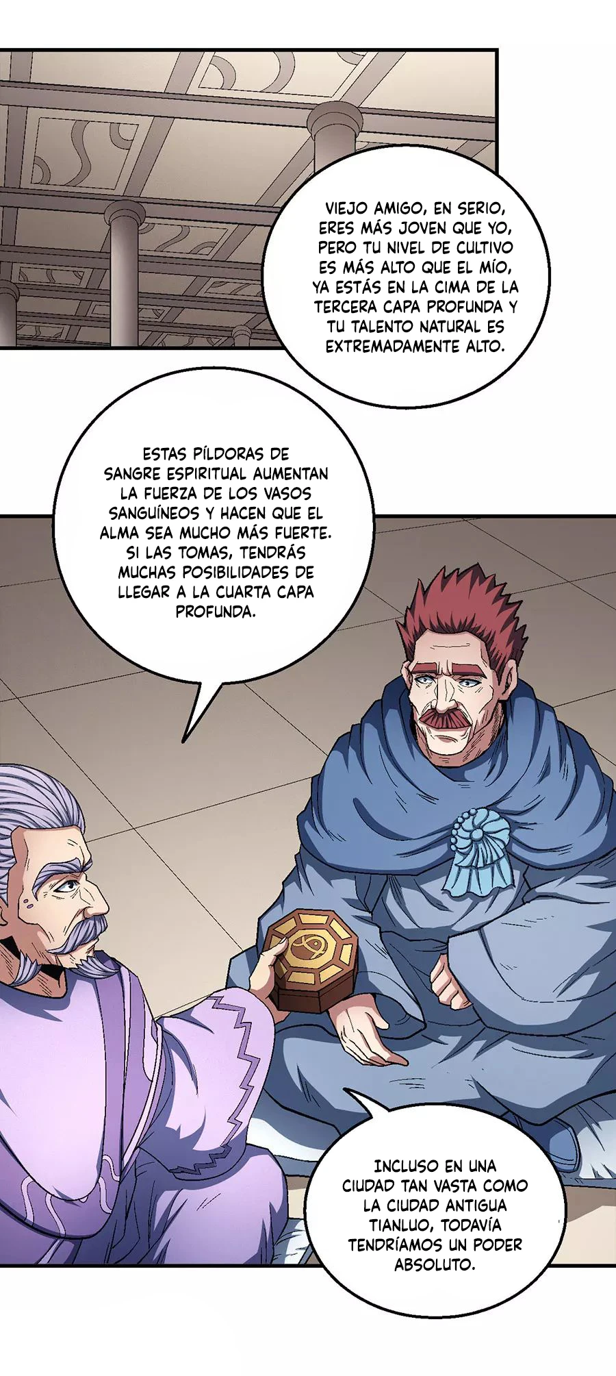 Dios de las artes marciales capítulo 128.2, página 1