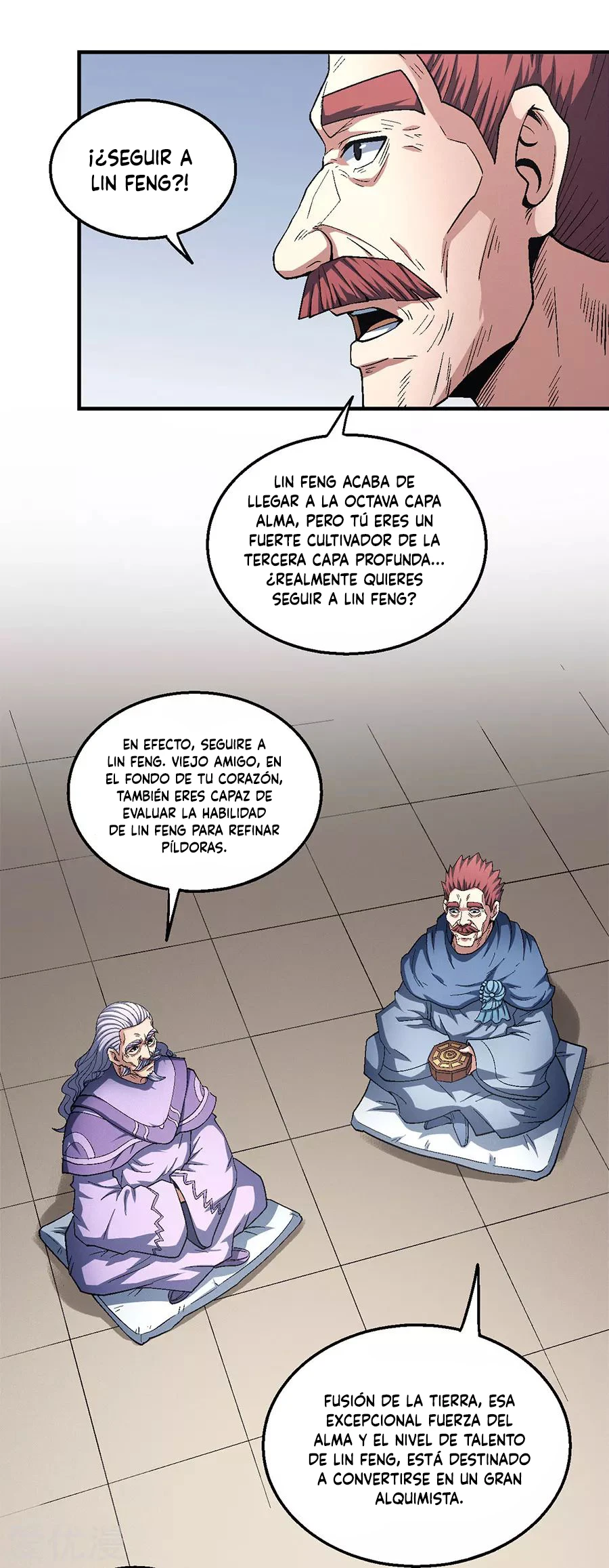 Dios de las artes marciales capítulo 128.2, página 4