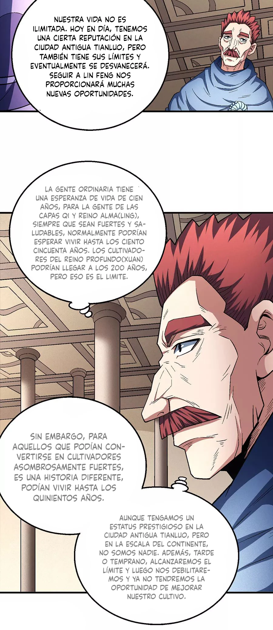 Dios de las artes marciales capítulo 128.2, página 8