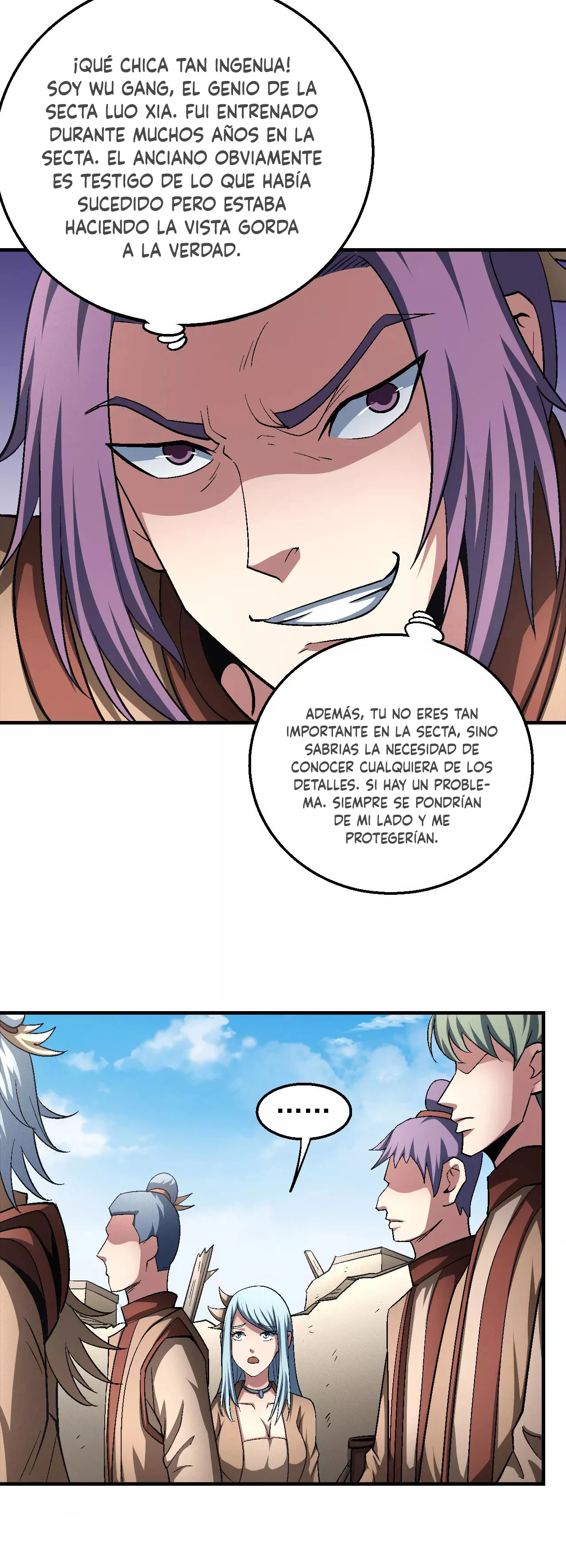 Dios de las artes marciales capítulo 129.2, página 19