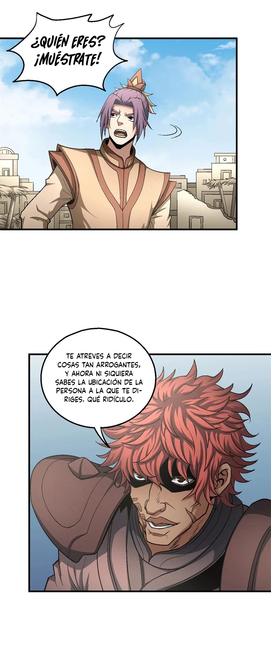 Dios de las artes marciales capítulo 129, página 9
