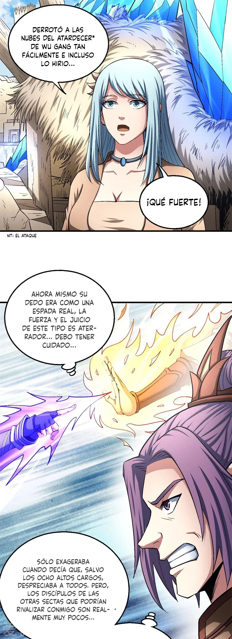 Dios de las artes marciales capítulo 129, página 21