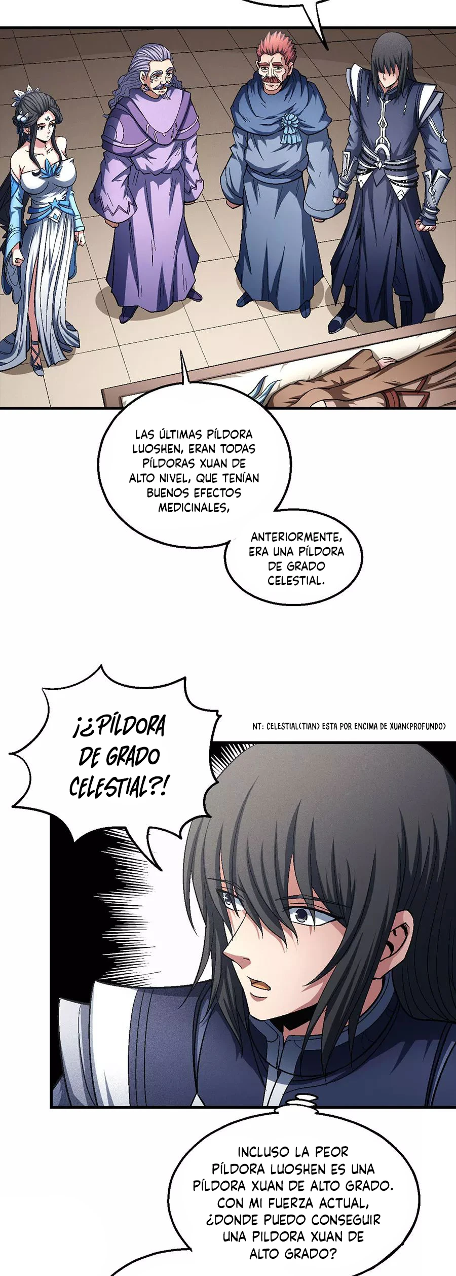 Dios de las artes marciales capítulo 130.3, página 10