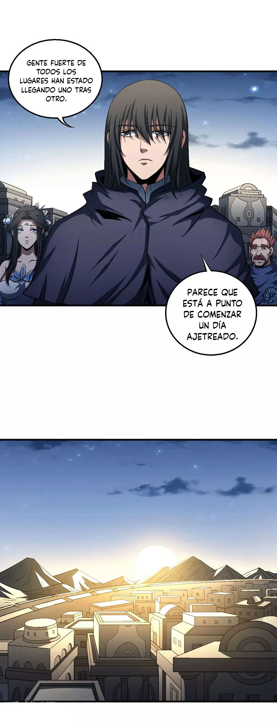 Dios de las artes marciales capítulo 131.3, página 20