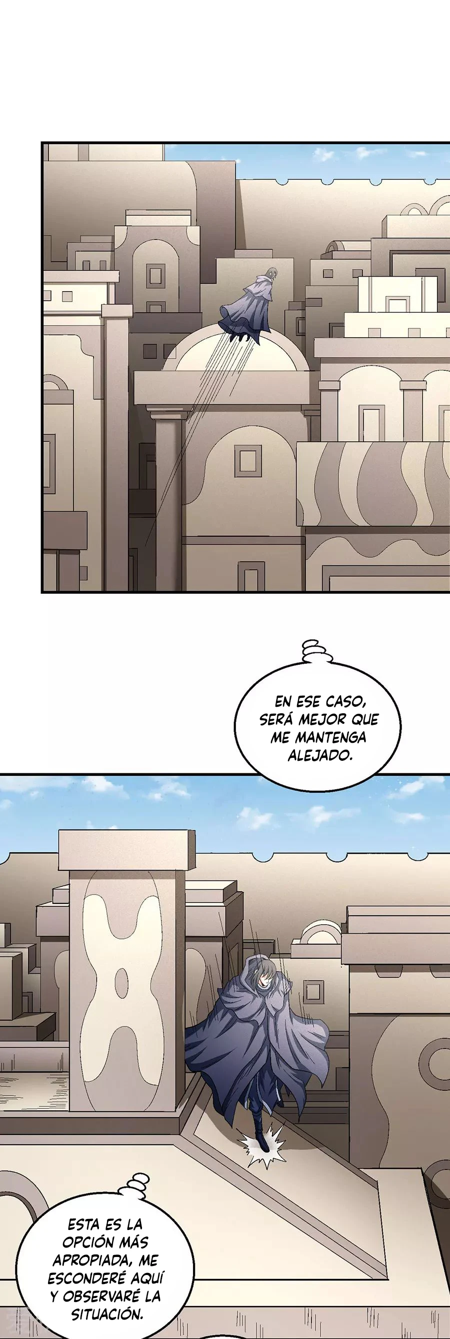 Dios de las artes marciales capítulo 133.2, página 3