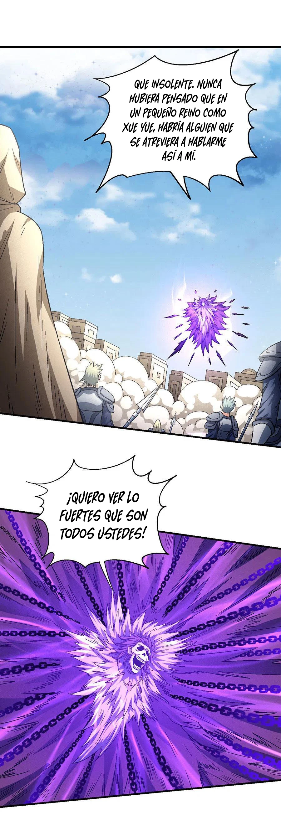 Dios de las artes marciales capítulo 133.3, página 20