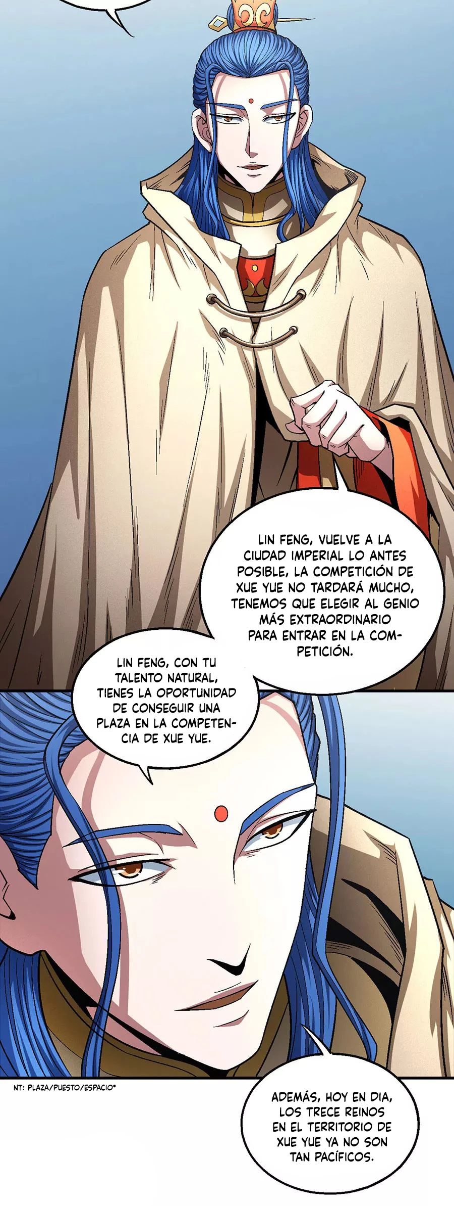 Dios de las artes marciales capítulo 134.2, página 14