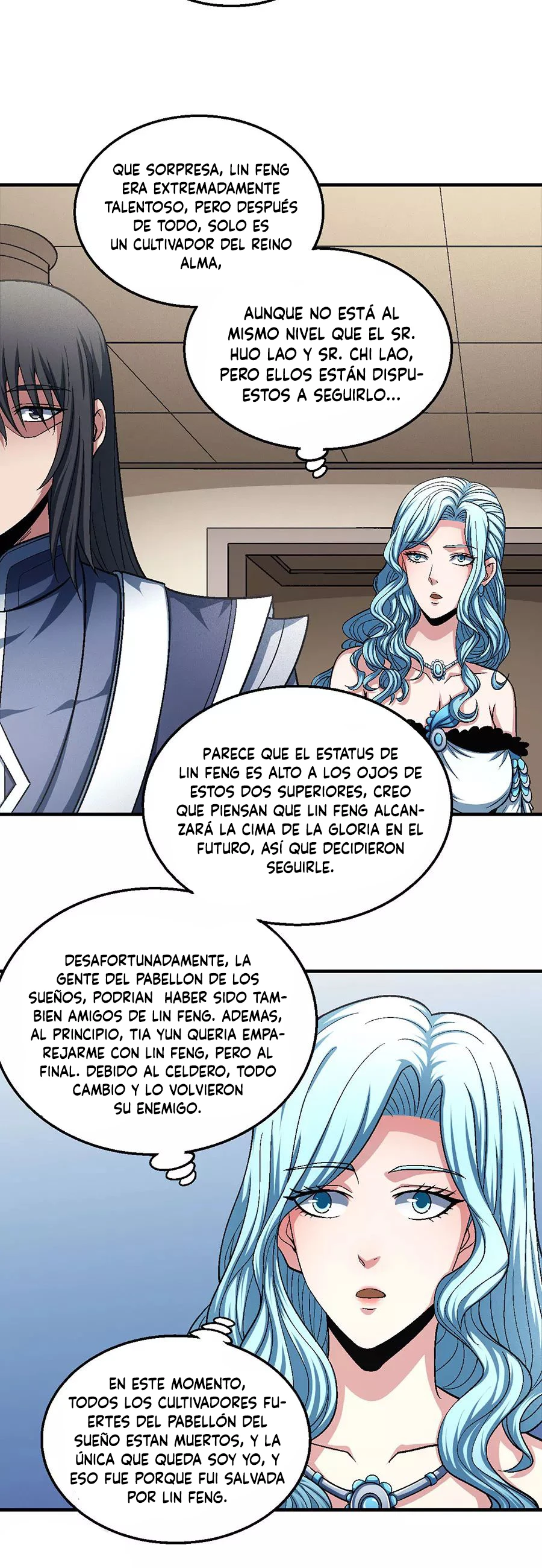 Dios de las artes marciales capítulo 134.3, página 11