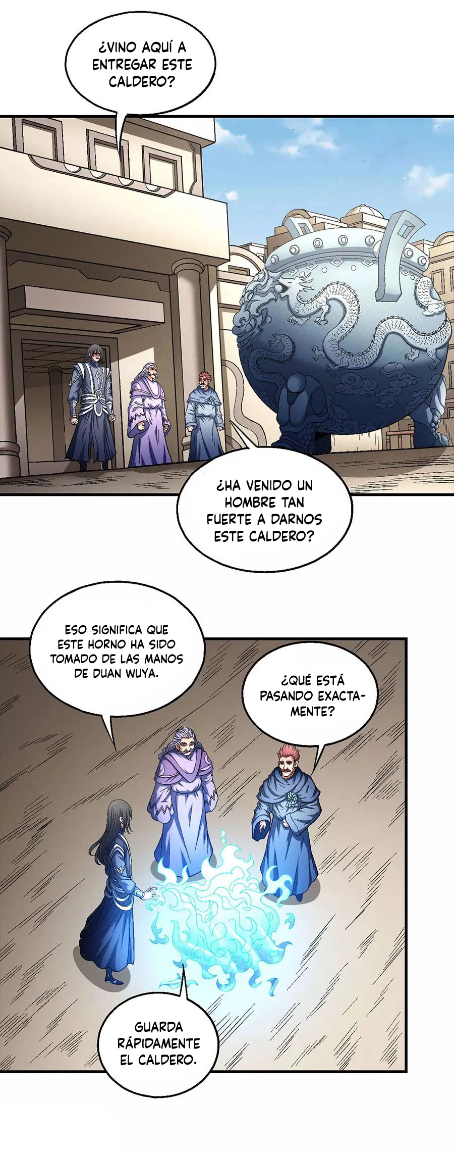 Dios de las artes marciales capítulo 134.3, página 18