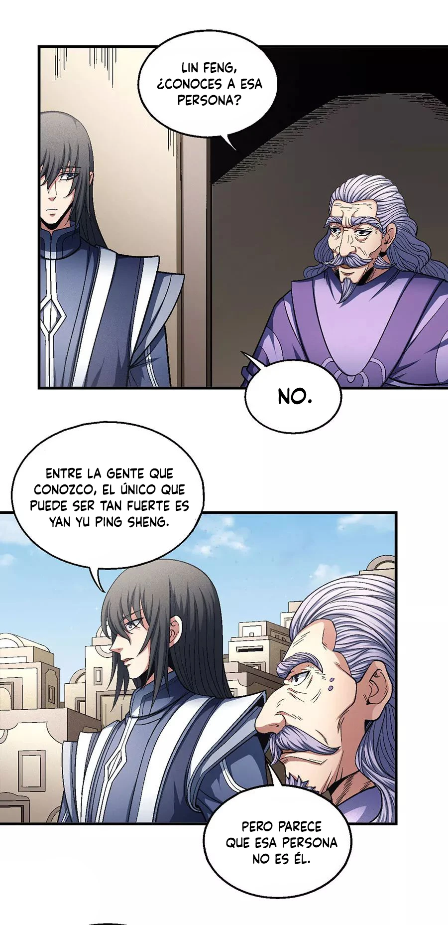 Dios de las artes marciales capítulo 134.3, página 19