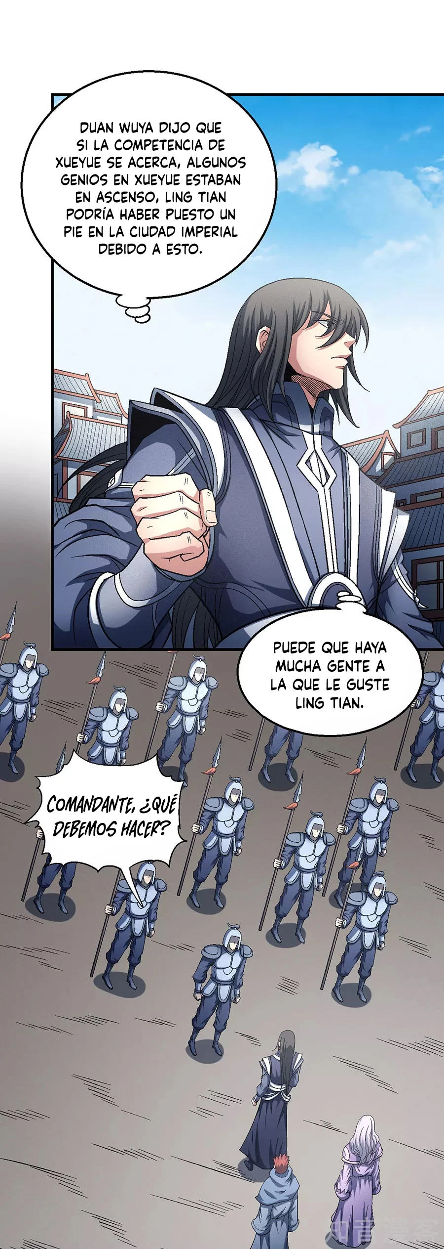 Dios de las artes marciales capítulo 135.2, página 9