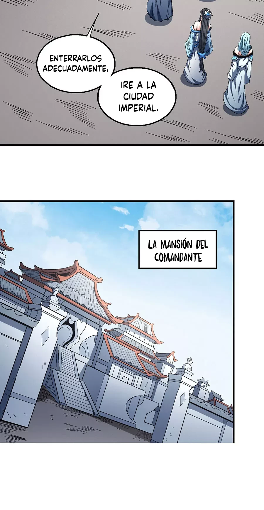 Dios de las artes marciales capítulo 135.2, página 11