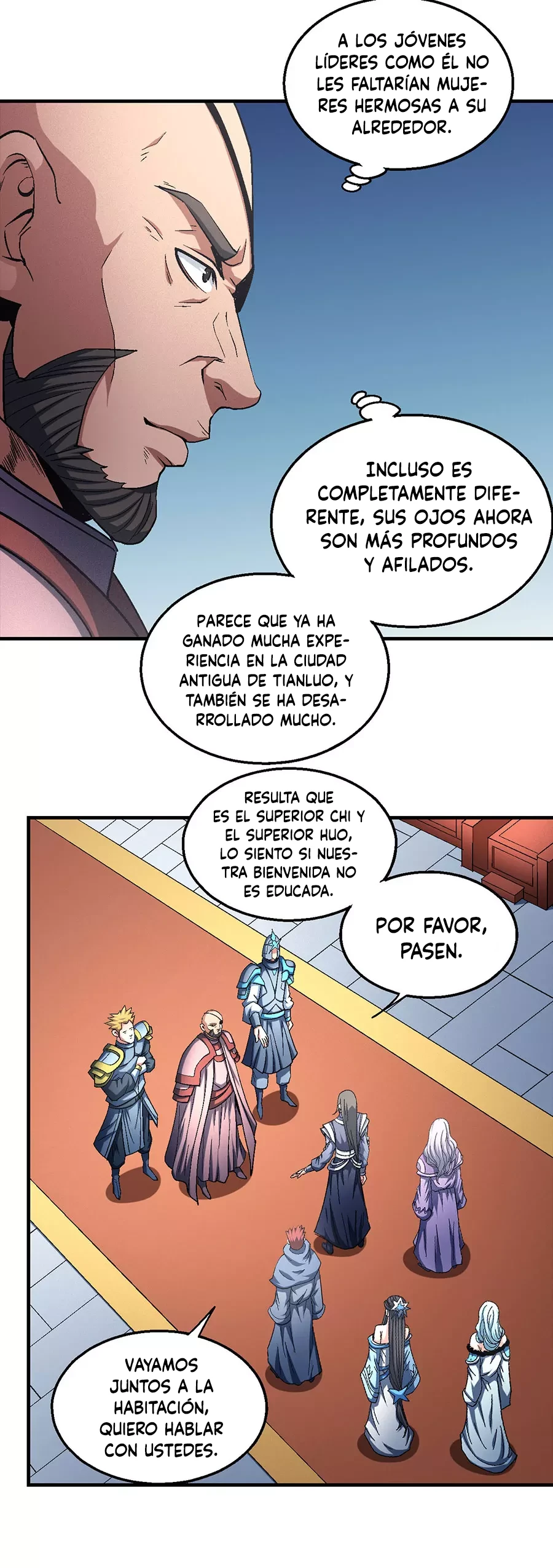 Dios de las artes marciales capítulo 135.2, página 14