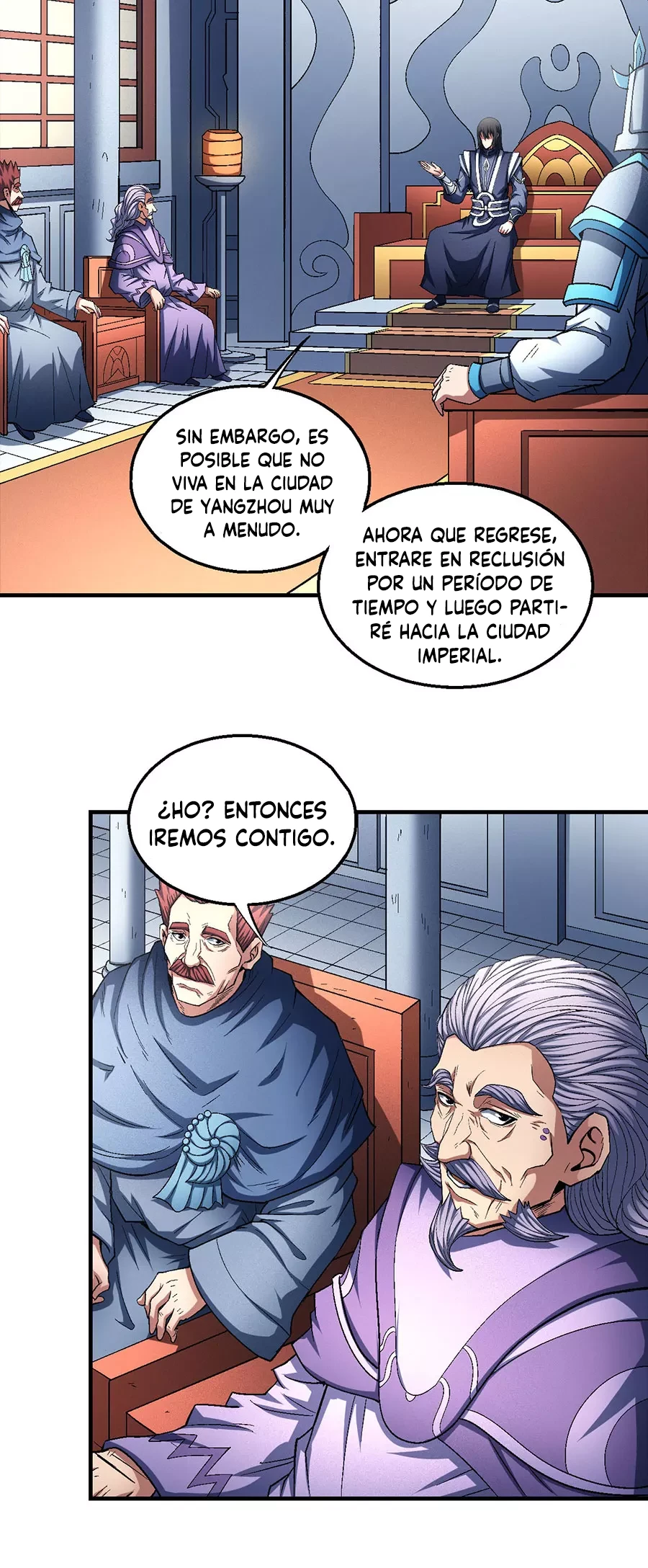 Dios de las artes marciales capítulo 135.2, página 16