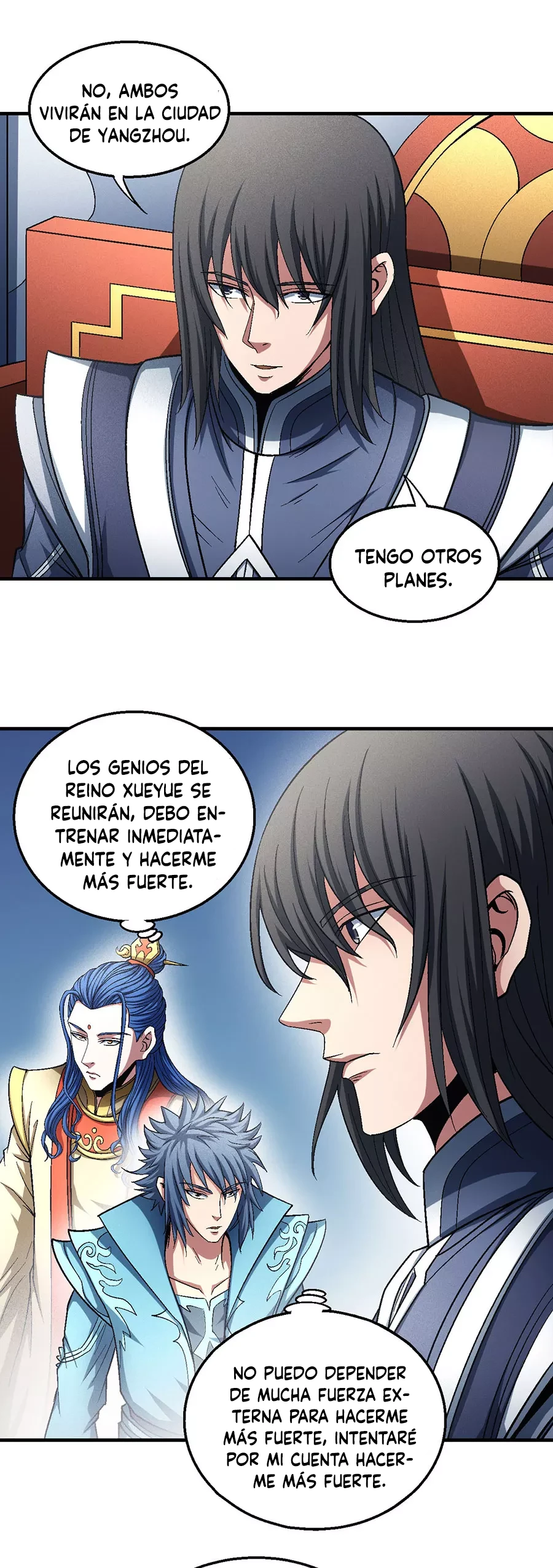 Dios de las artes marciales capítulo 135.2, página 17