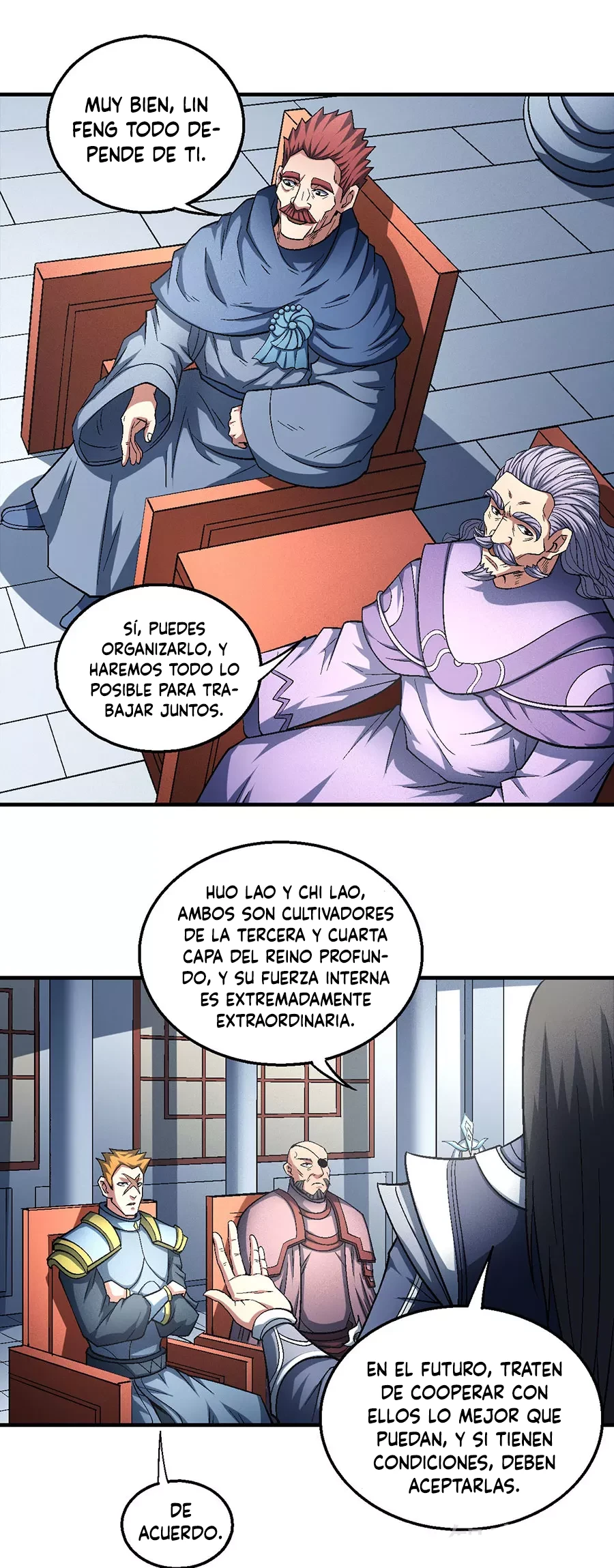 Dios de las artes marciales capítulo 135.2, página 20
