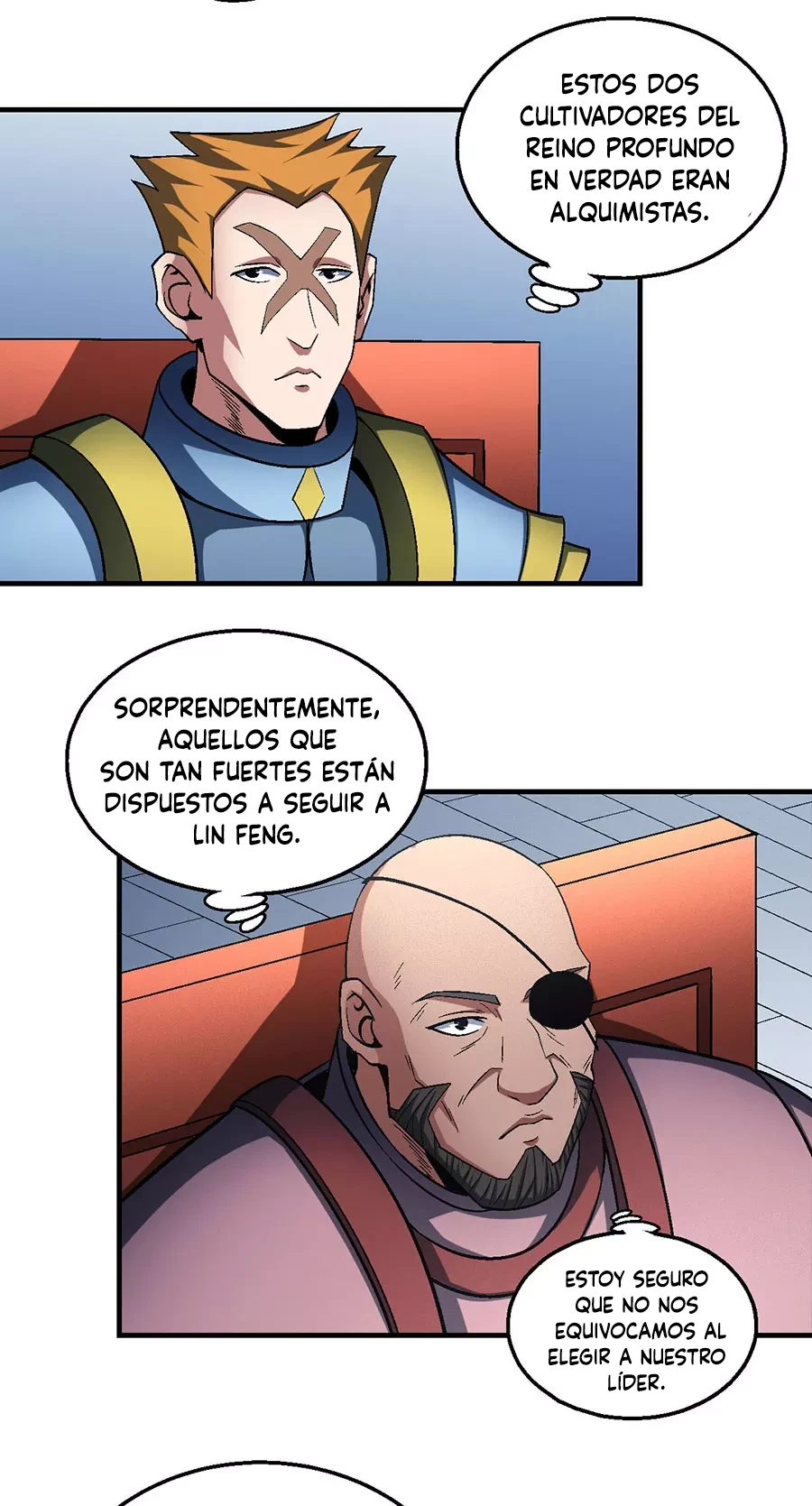 Dios de las artes marciales capítulo 135.2, página 21