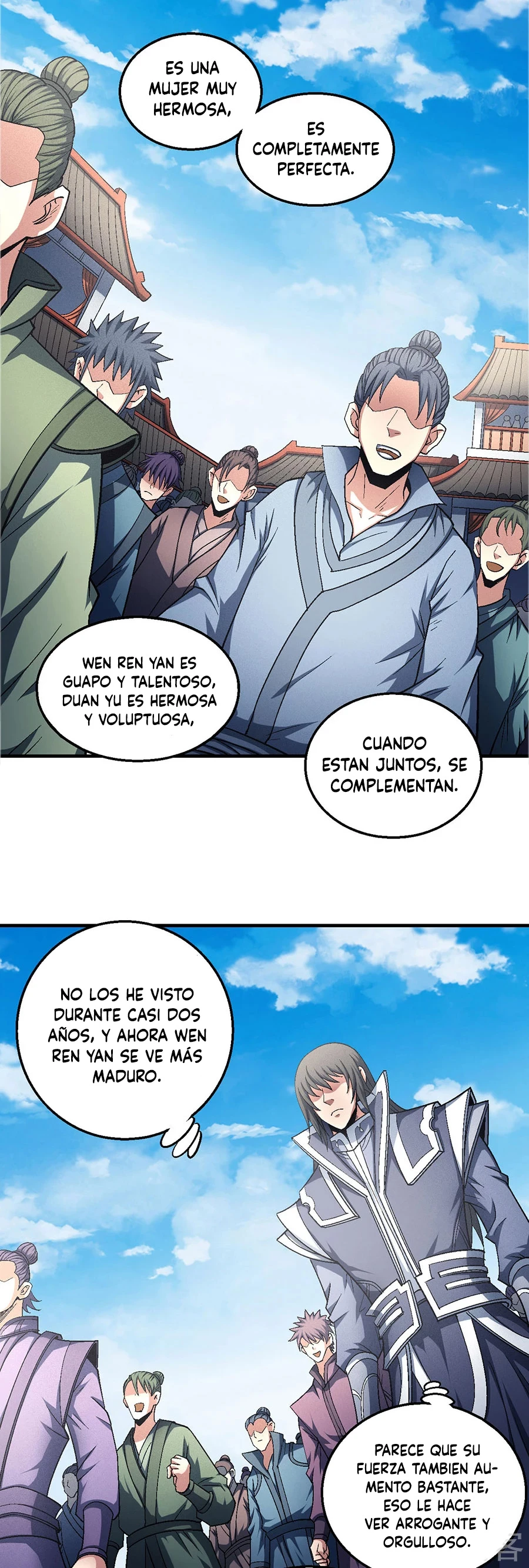 Dios de las artes marciales capítulo 136.2, página 3