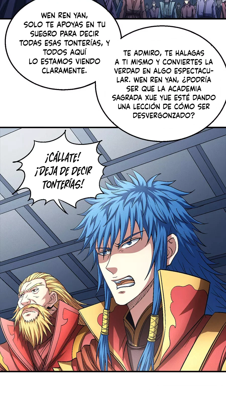 Dios de las artes marciales capítulo 136.2, página 21