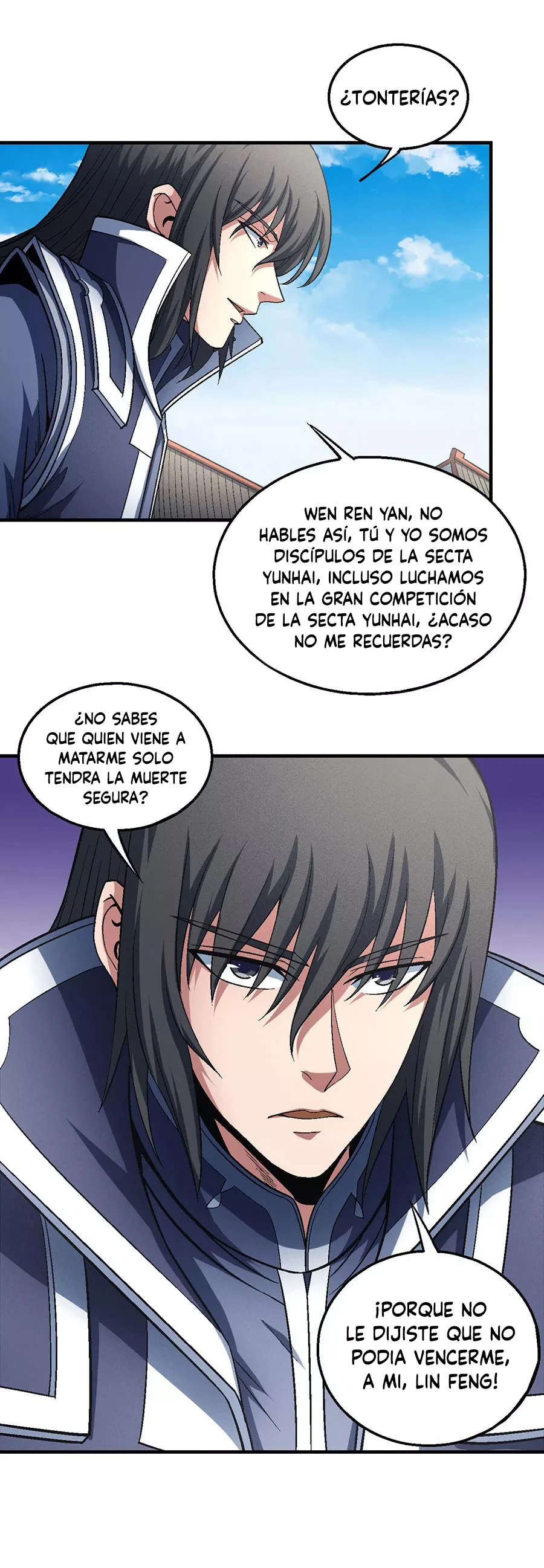 Dios de las artes marciales capítulo 136.2, página 22