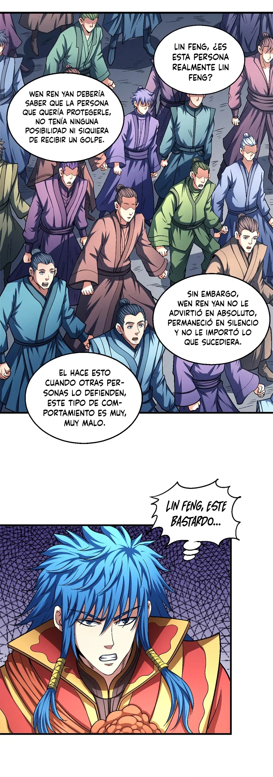 Dios de las artes marciales capítulo 136.3, página 3