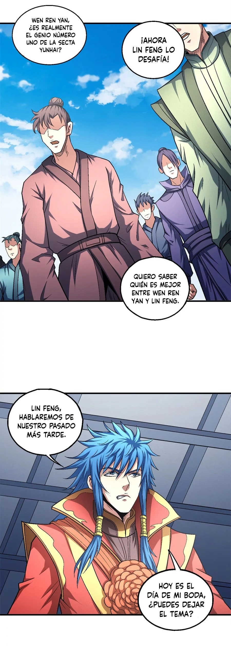 Dios de las artes marciales capítulo 136.3, página 5