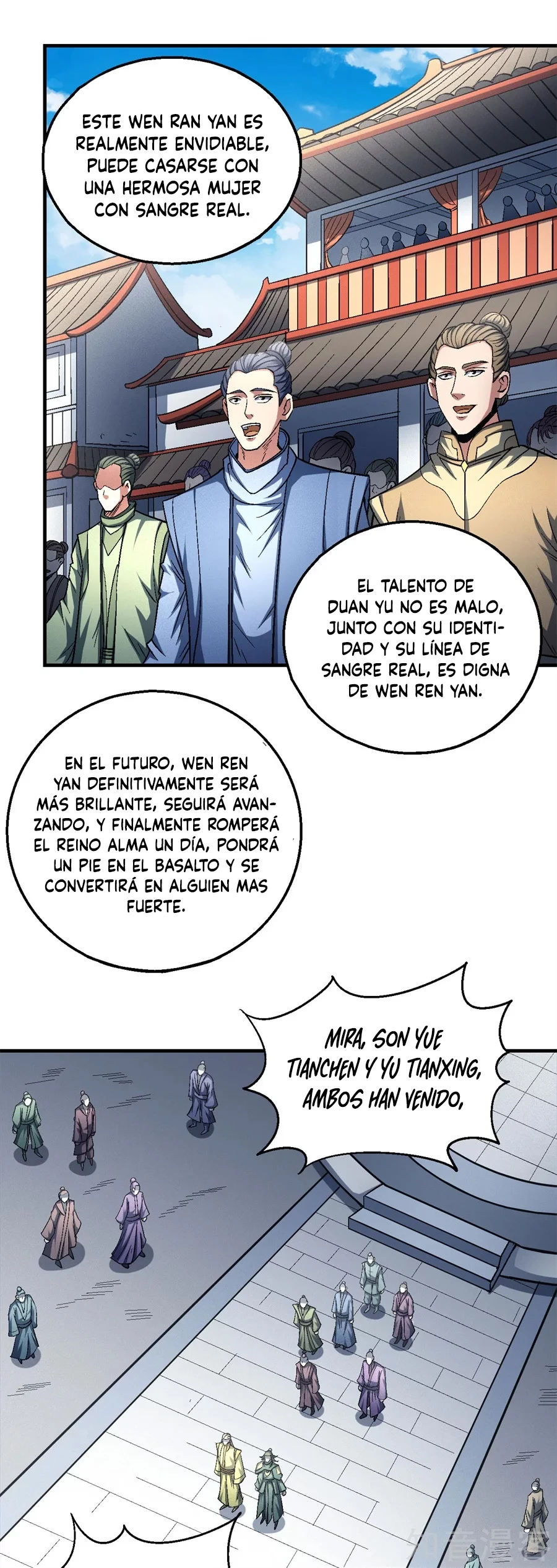 Dios de las artes marciales capítulo 136, página 7