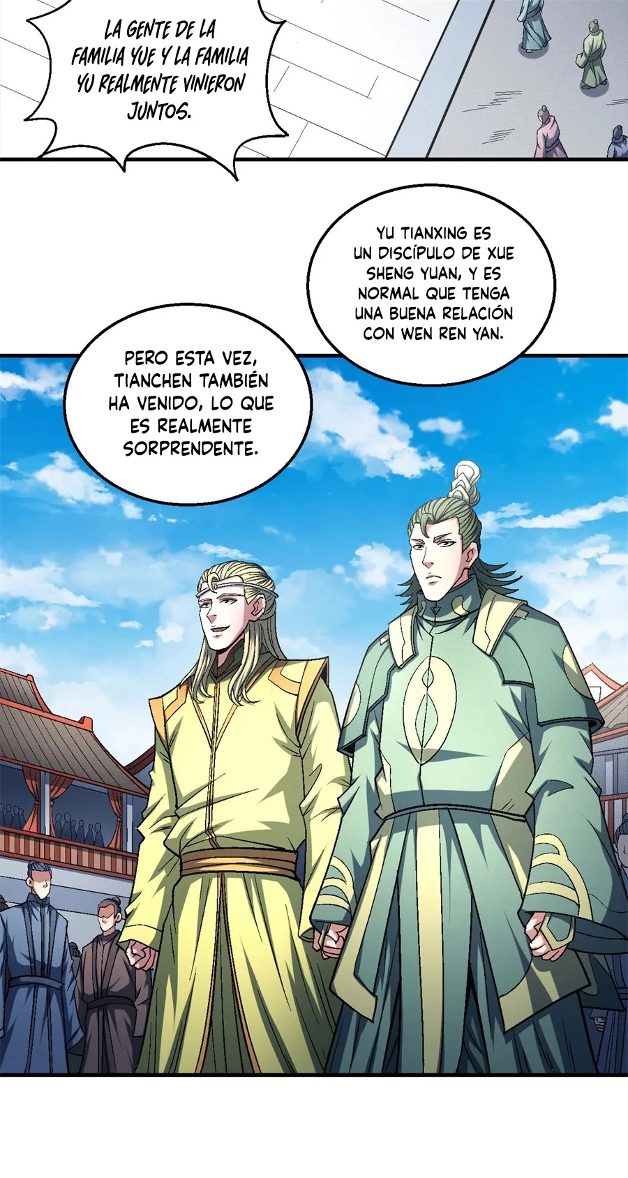 Dios de las artes marciales capítulo 136, página 8