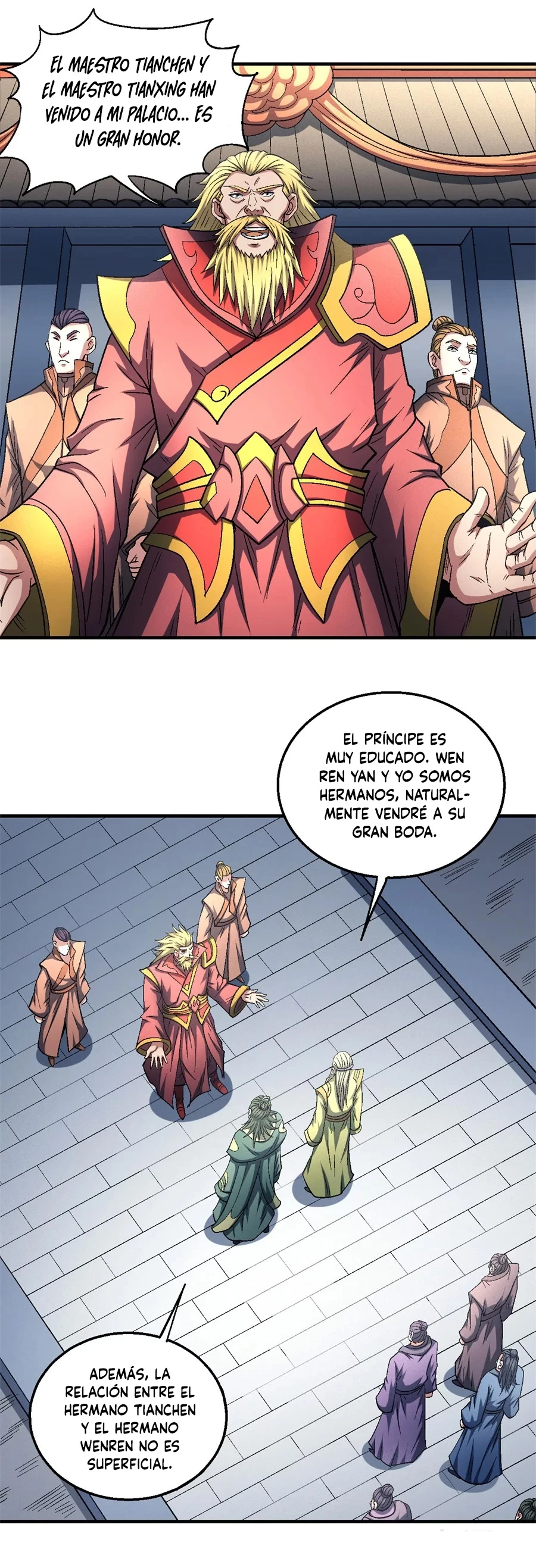 Dios de las artes marciales capítulo 136, página 9