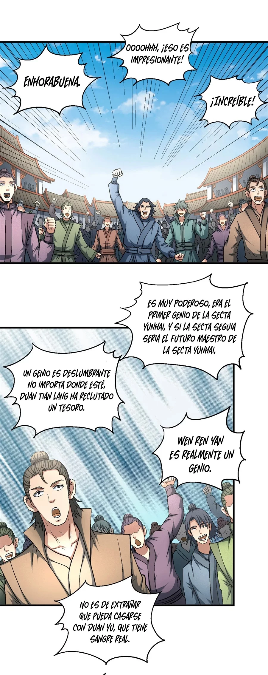 Dios de las artes marciales capítulo 136, página 18