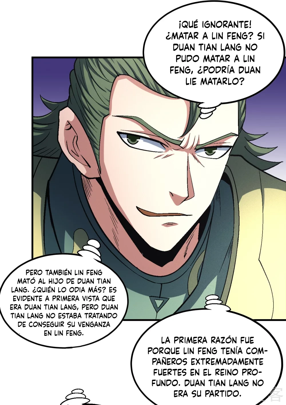 Dios de las artes marciales capítulo 137.2, página 18