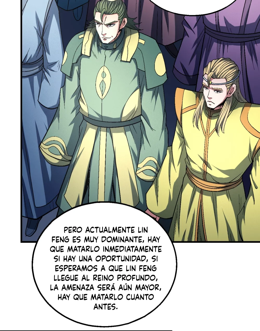 Dios de las artes marciales capítulo 137.2, página 21
