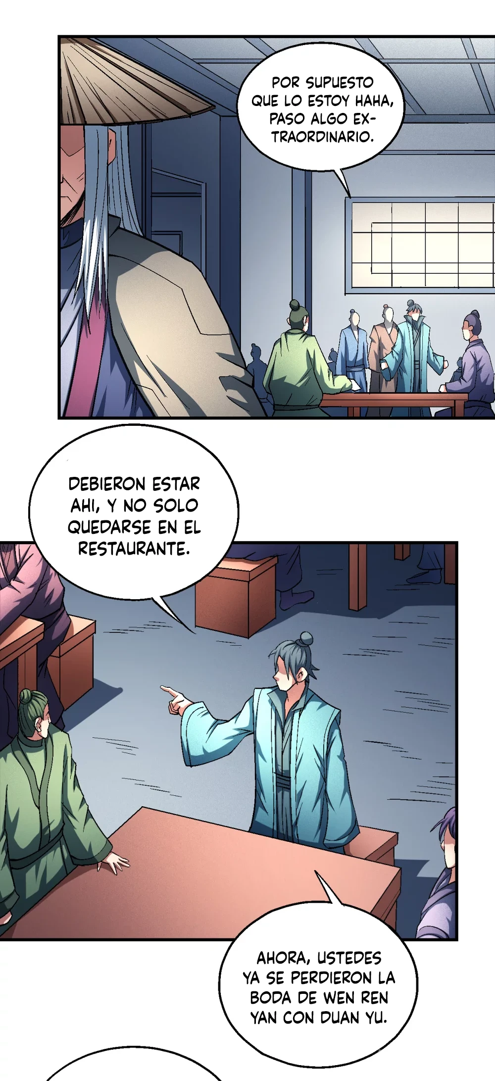 Dios de las artes marciales capítulo 137.3, página 5