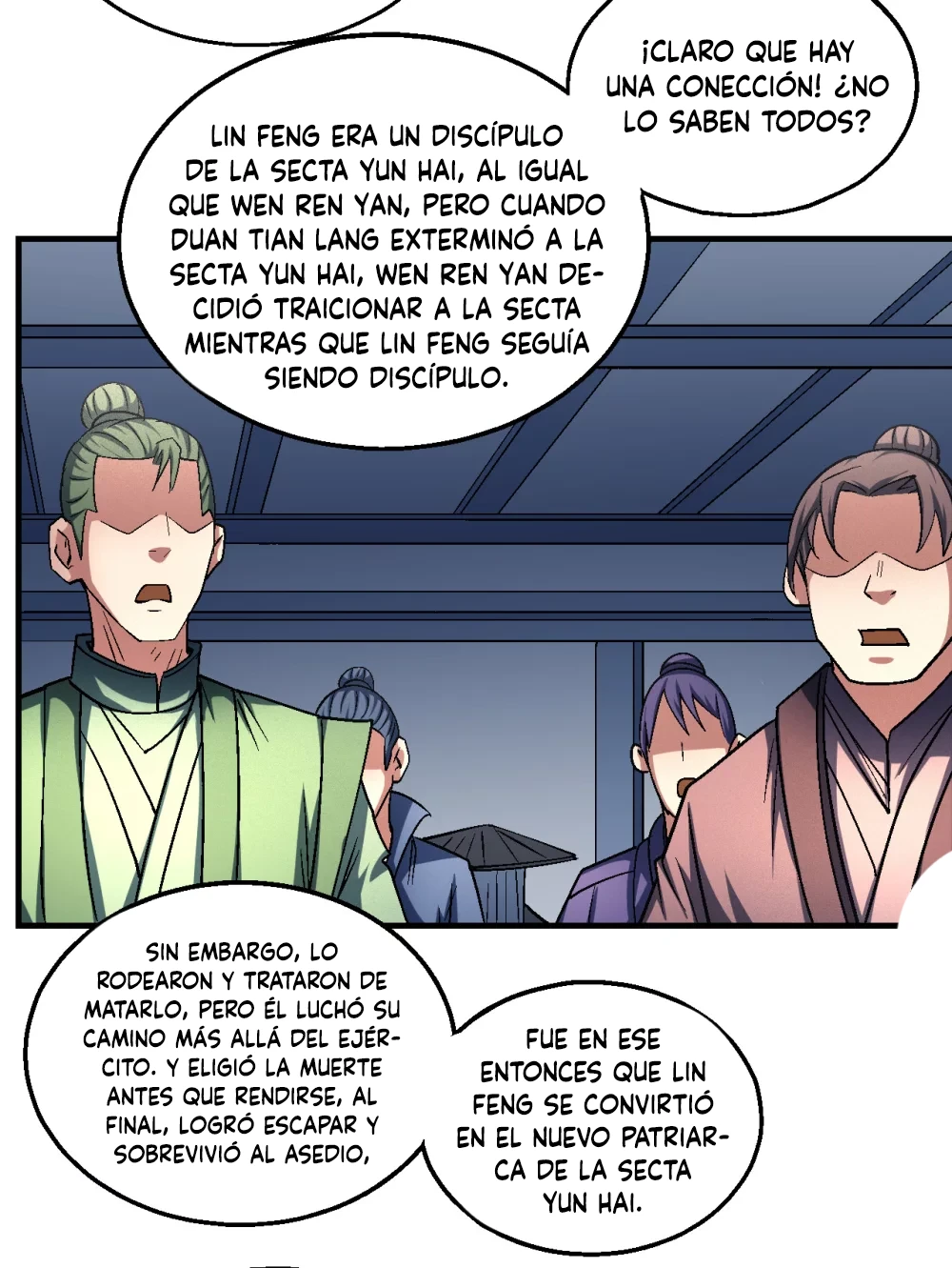 Dios de las artes marciales capítulo 137.3, página 15