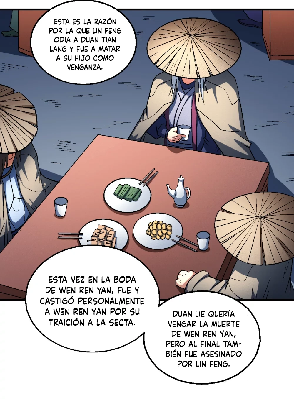 Dios de las artes marciales capítulo 137.3, página 16