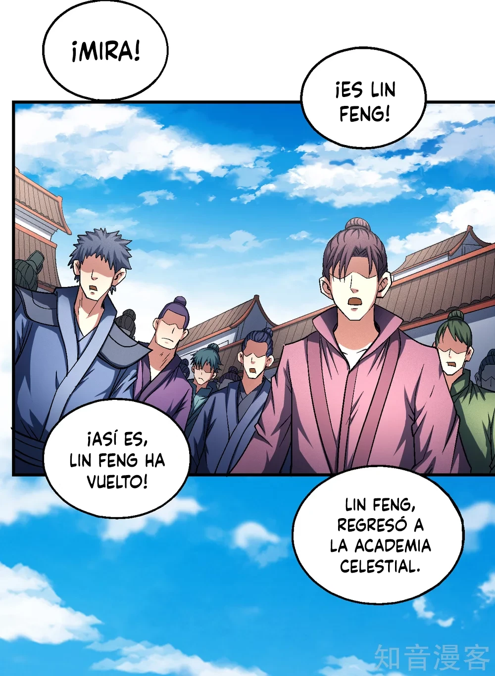 Dios de las artes marciales capítulo 137.3, página 28