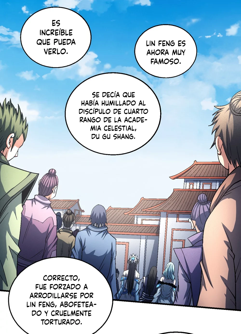 Dios de las artes marciales capítulo 137.3, página 30