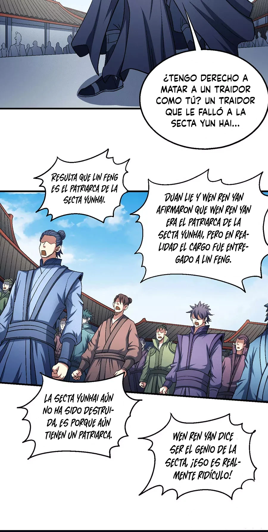 Dios de las artes marciales capítulo 137, página 5