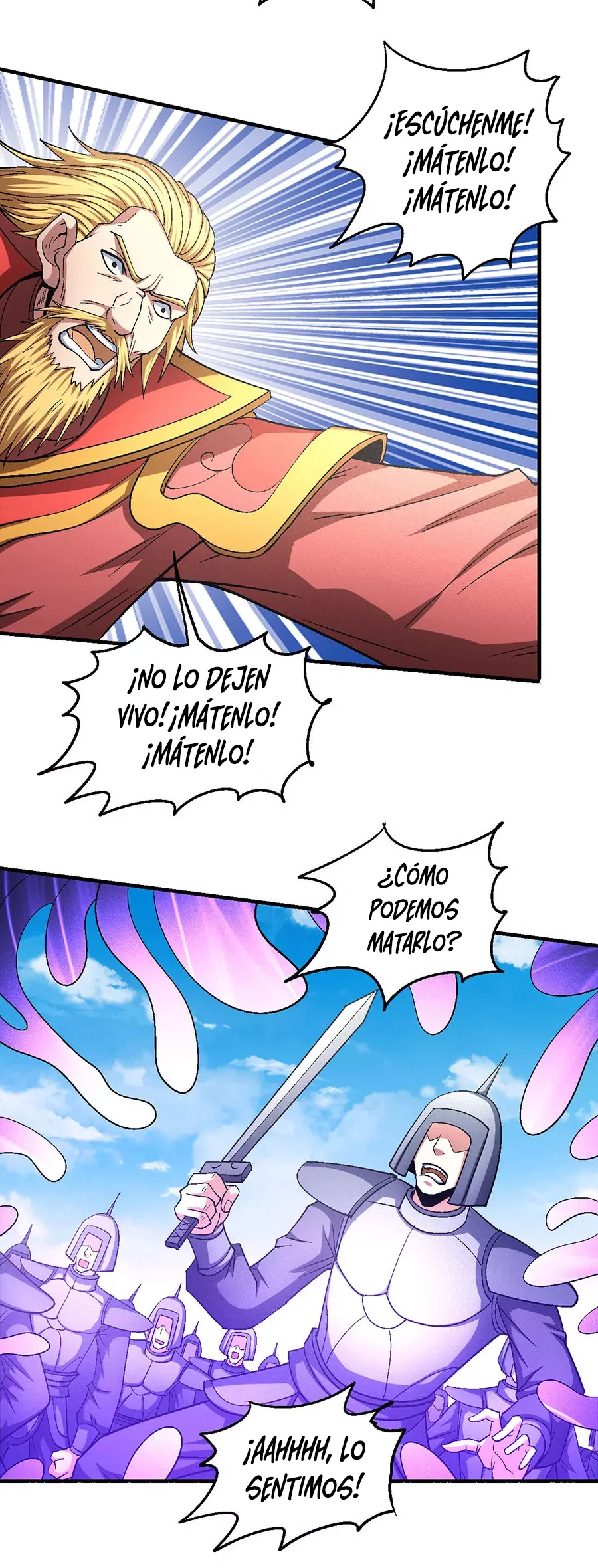 Dios de las artes marciales capítulo 137, página 22