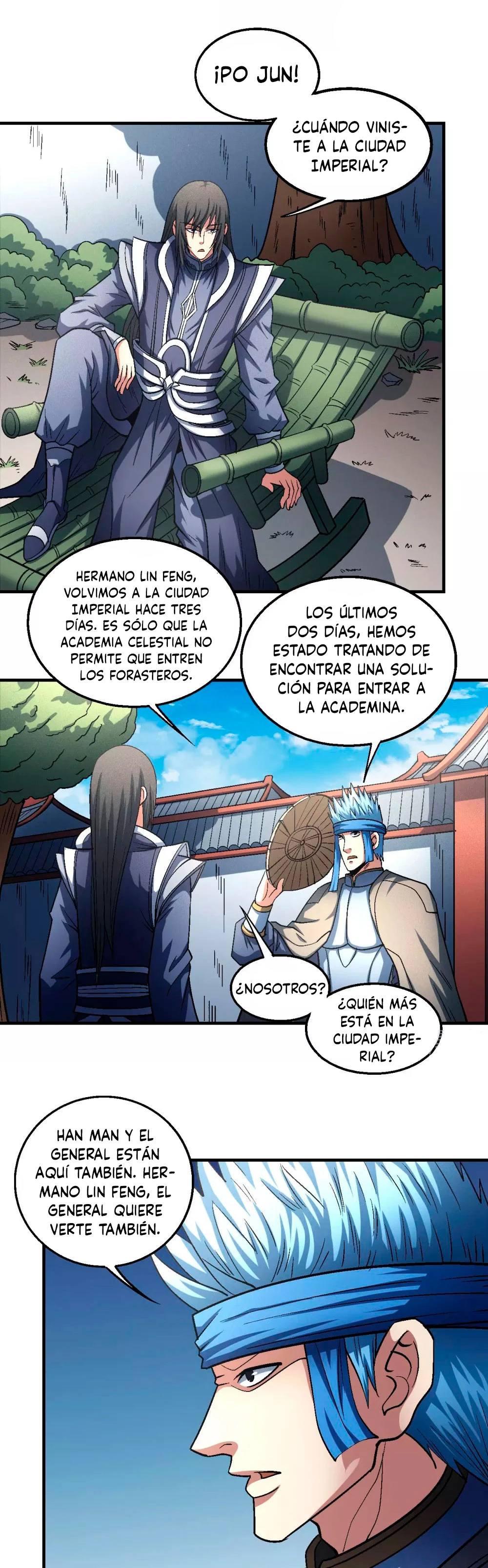 Dios de las artes marciales capítulo 138.2, página 12