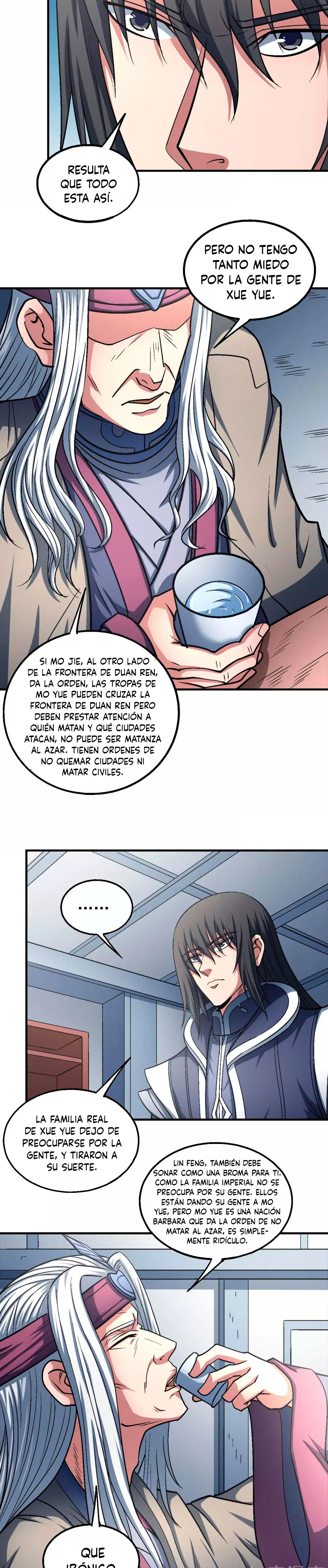 Dios de las artes marciales capítulo 138.3, página 3